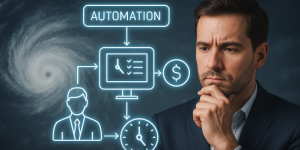 NovaData AI-powered invoice auditing automating CAT claim settlements after hurricane damage.